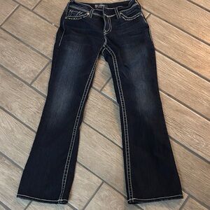 Silver Jeans Dark Blue Flare Women's Jeans
